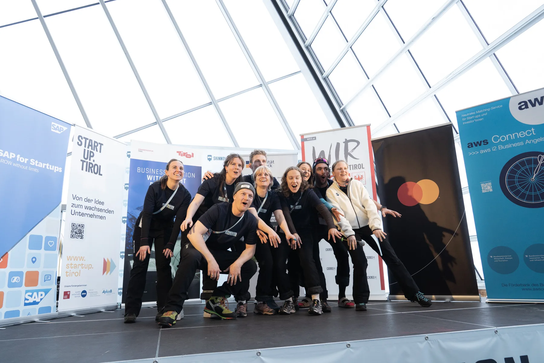 SKInnovation crew in action at the venue